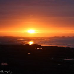 Budle Bay at Sunset